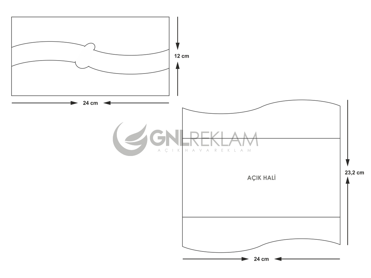 GNL DAVETİYE GDİ-10513 1 Paket (100 Adettir)