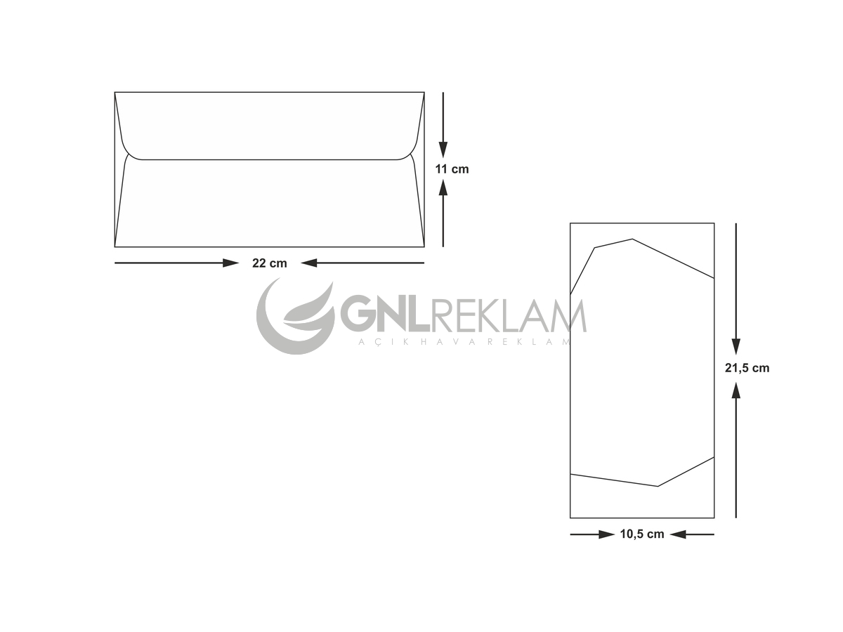 GNL DAVETİYE GDİ-10518 1 Paket (100 Adettir)