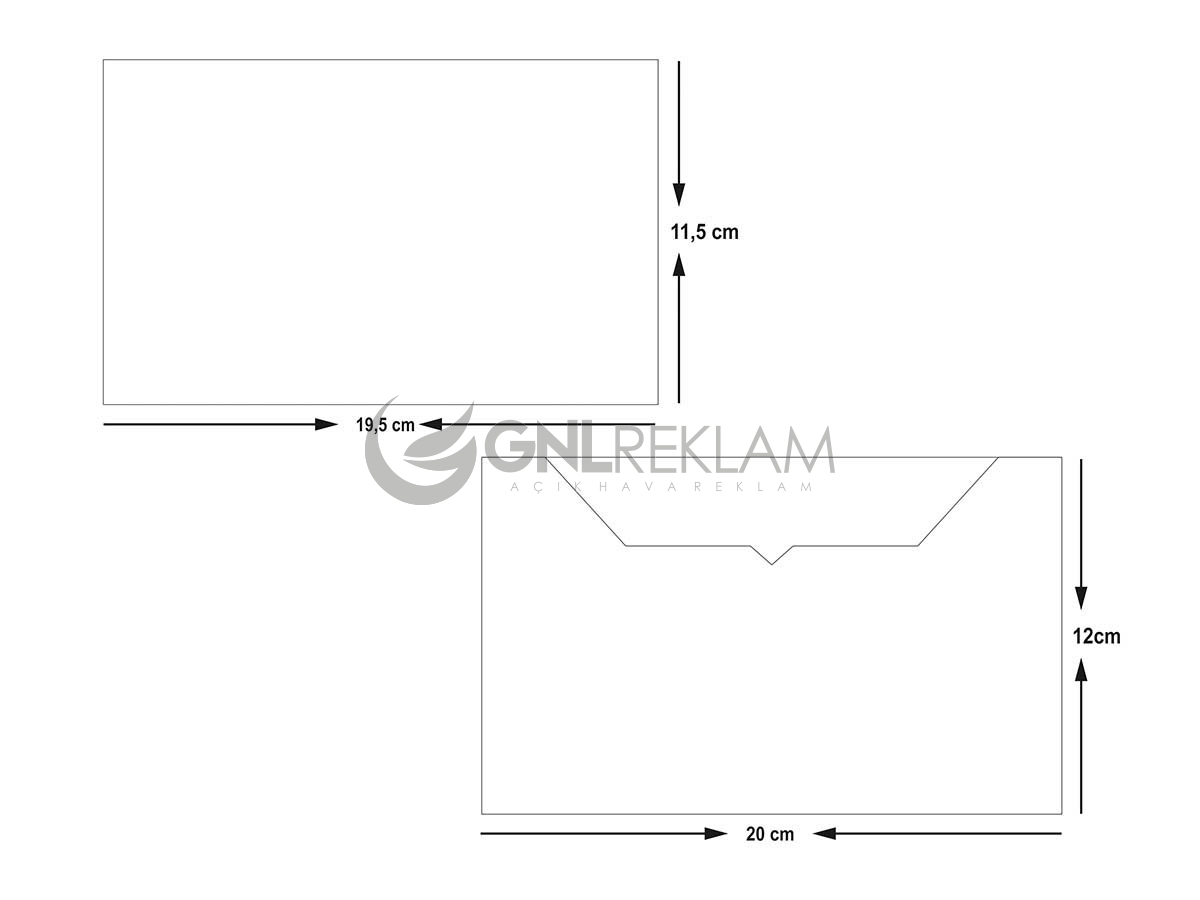 GNL DAVETİYE GDF-7018 1 Paket (100 Adettir)