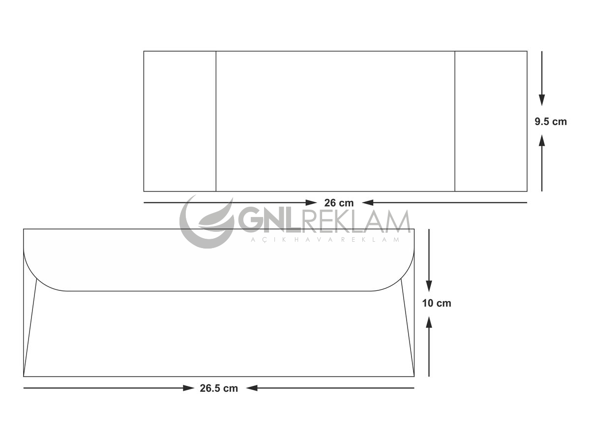 GNL DAVETİYE GDİ-10369 1 Paket (100 Adettir)