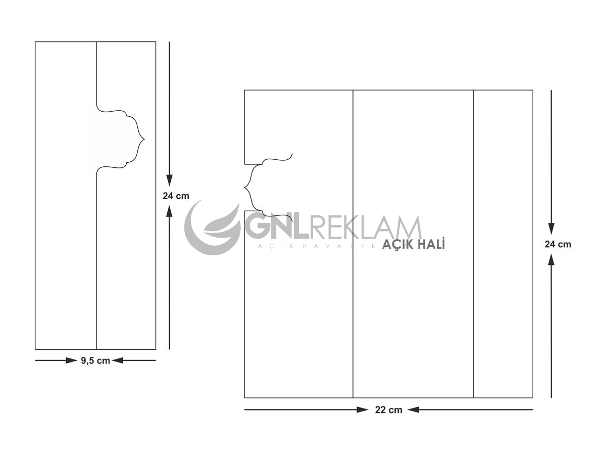 GNL DAVETİYE GDİ-10477 1 Paket (100 Adettir)