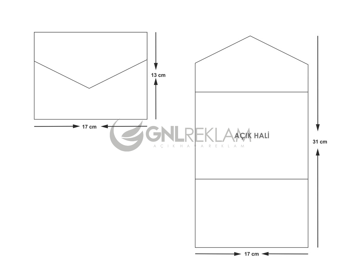 GNL DAVETİYE GDİ-10485 1 Paket (100 Adettir)