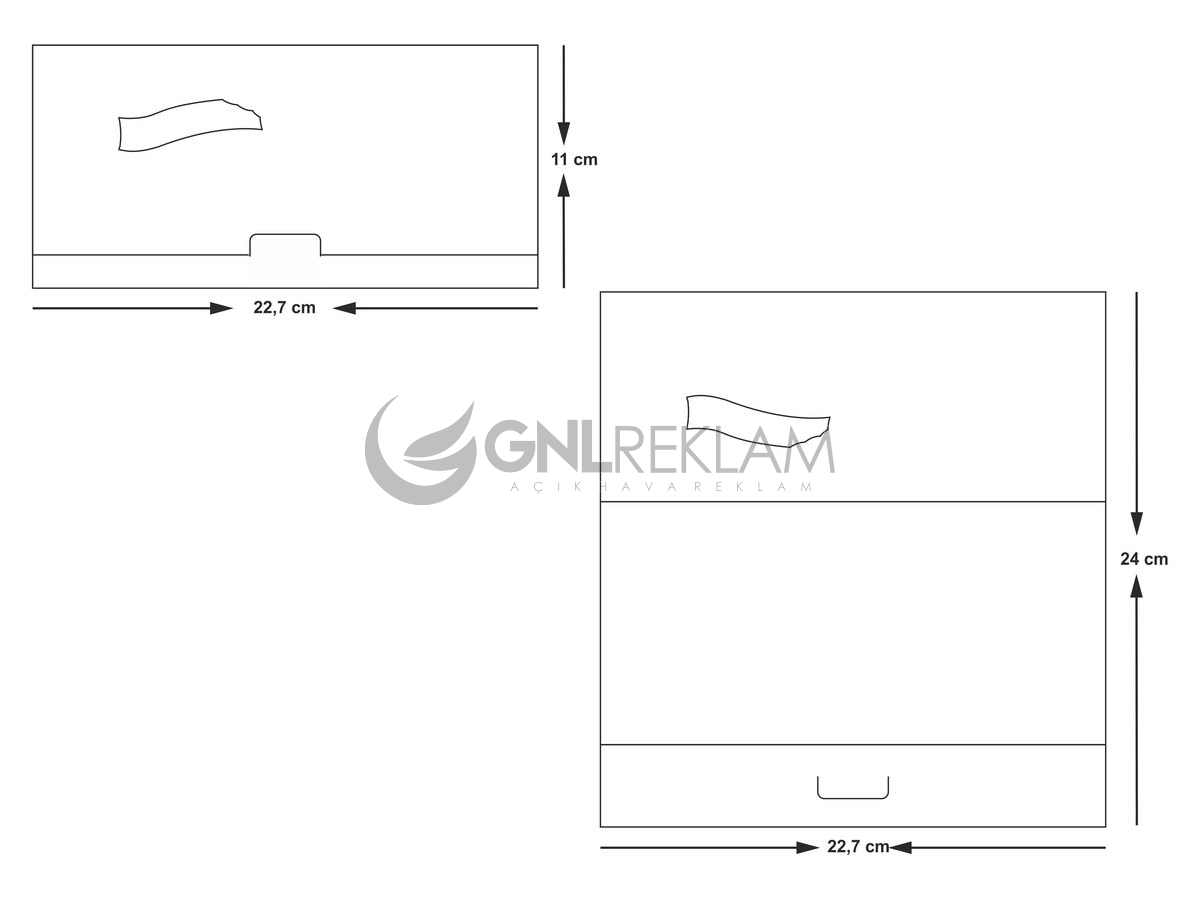 GNL DAVETİYE GDİ-10489 1 Paket (100 Adettir)