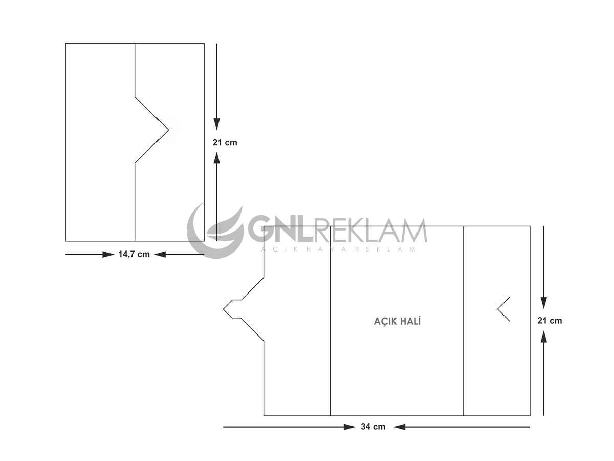 GNL DAVETİYE GDİ-10540 1 Paket (100 Adettir)