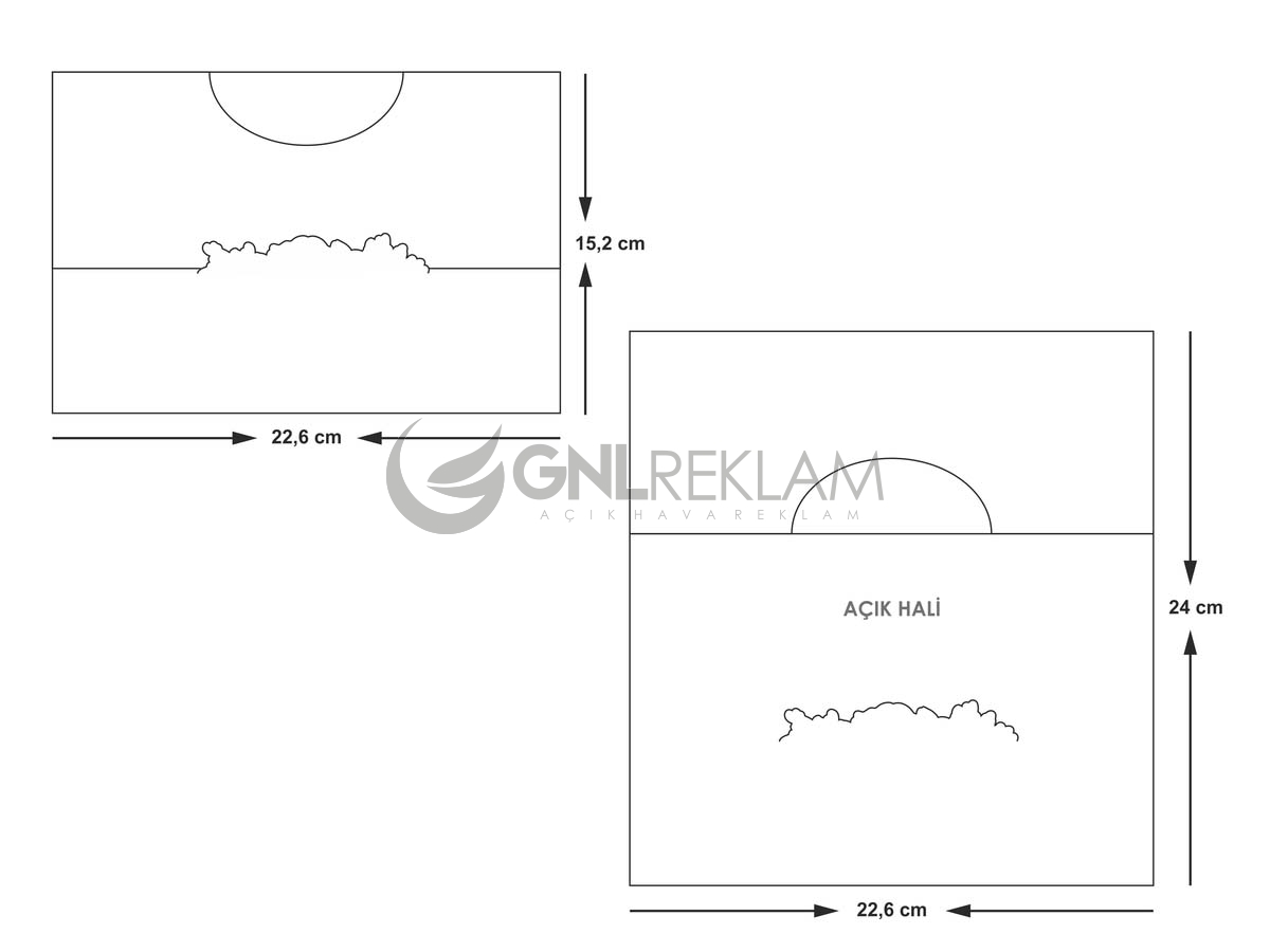 GNL DAVETİYE GDİ-10553 1 Paket (100 Adettir)