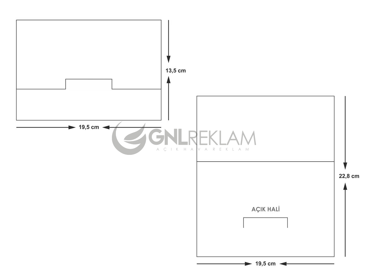 GNL DAVETİYE GDİ-10566 Paket (100 Adettir)