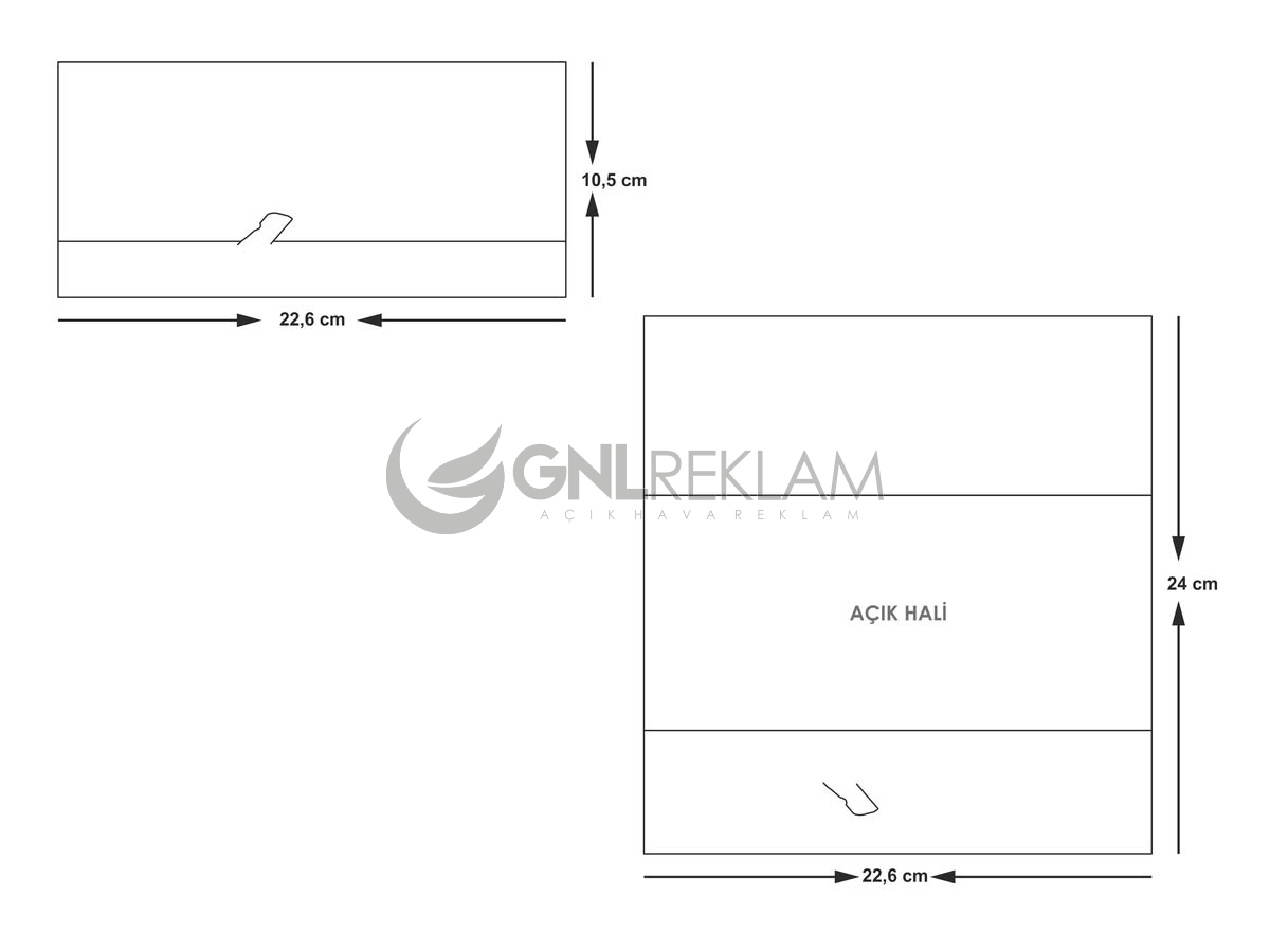 GNL DAVETİYE GDİ-10572 1 Paket (100 Adettir)