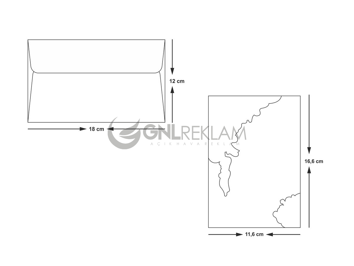 GNL DAVETİYE GDİ-10577 1 Paket (100 Adettir)